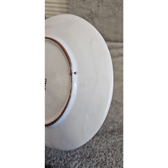 Nino Parrucca Pottery Modernist Plate 8.5" Made in‎ Italy #148 Grape Harvest - Picture 3 of 3